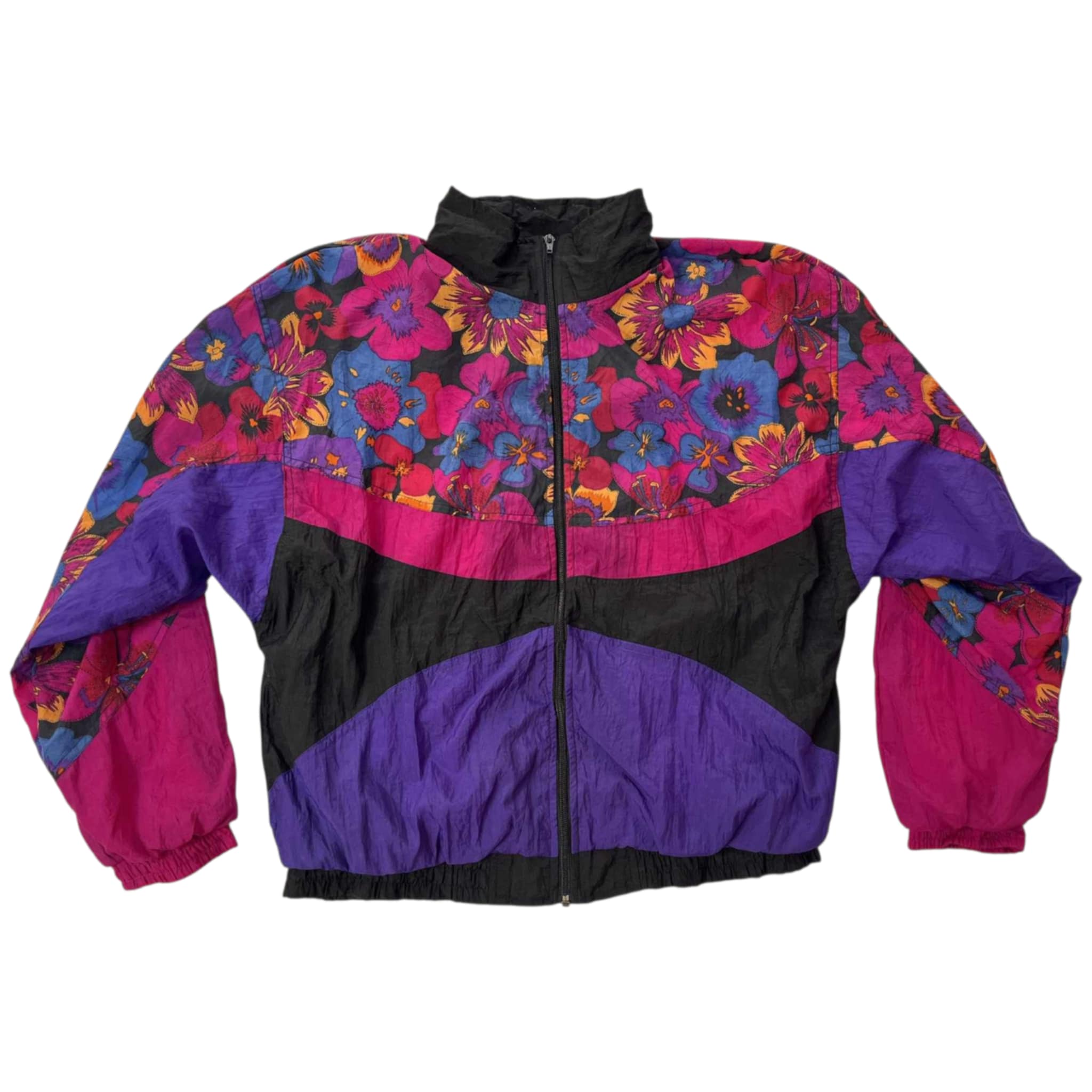 Floral Flash Windbreaker