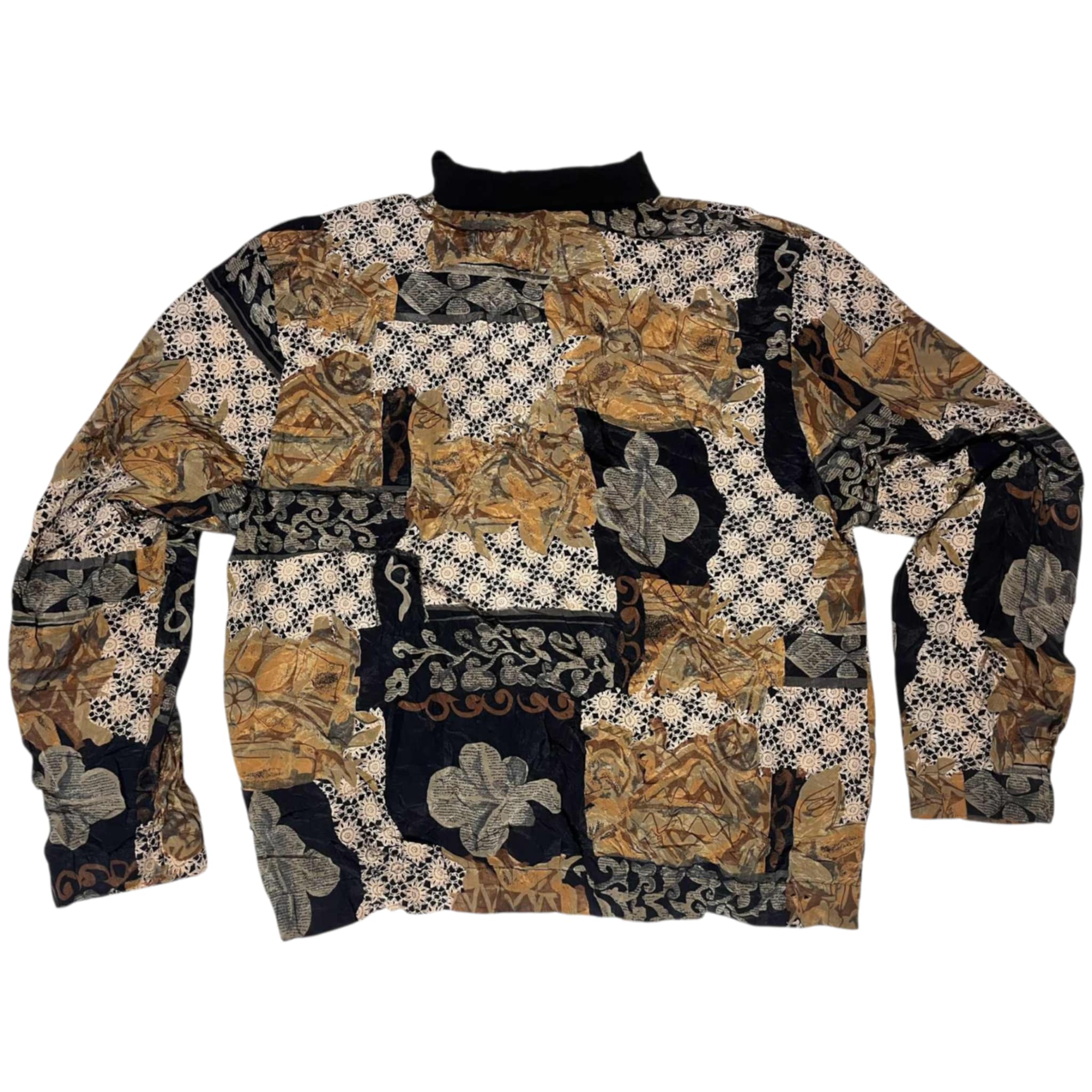 Floral Combat Windbreaker