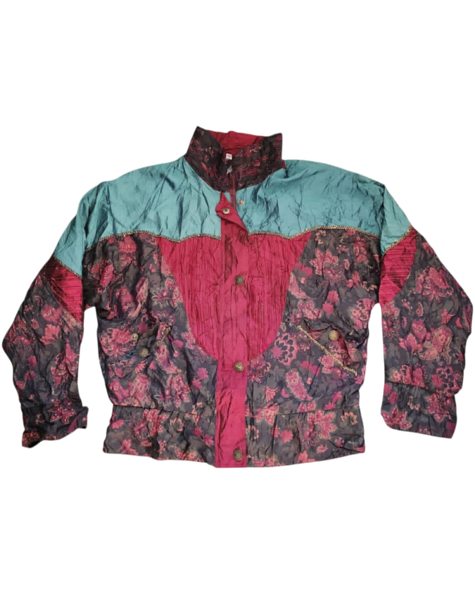 Retro Garden Windbreaker