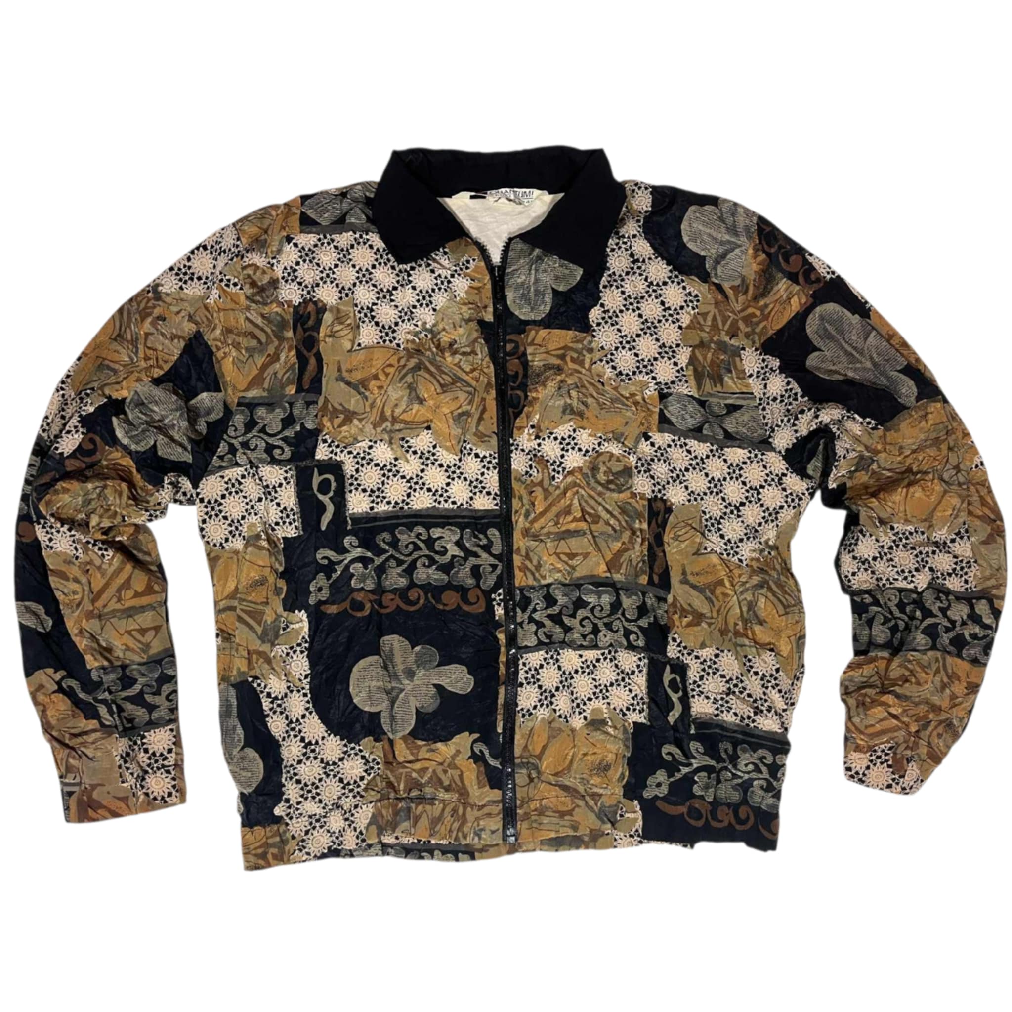 Floral Combat Windbreaker