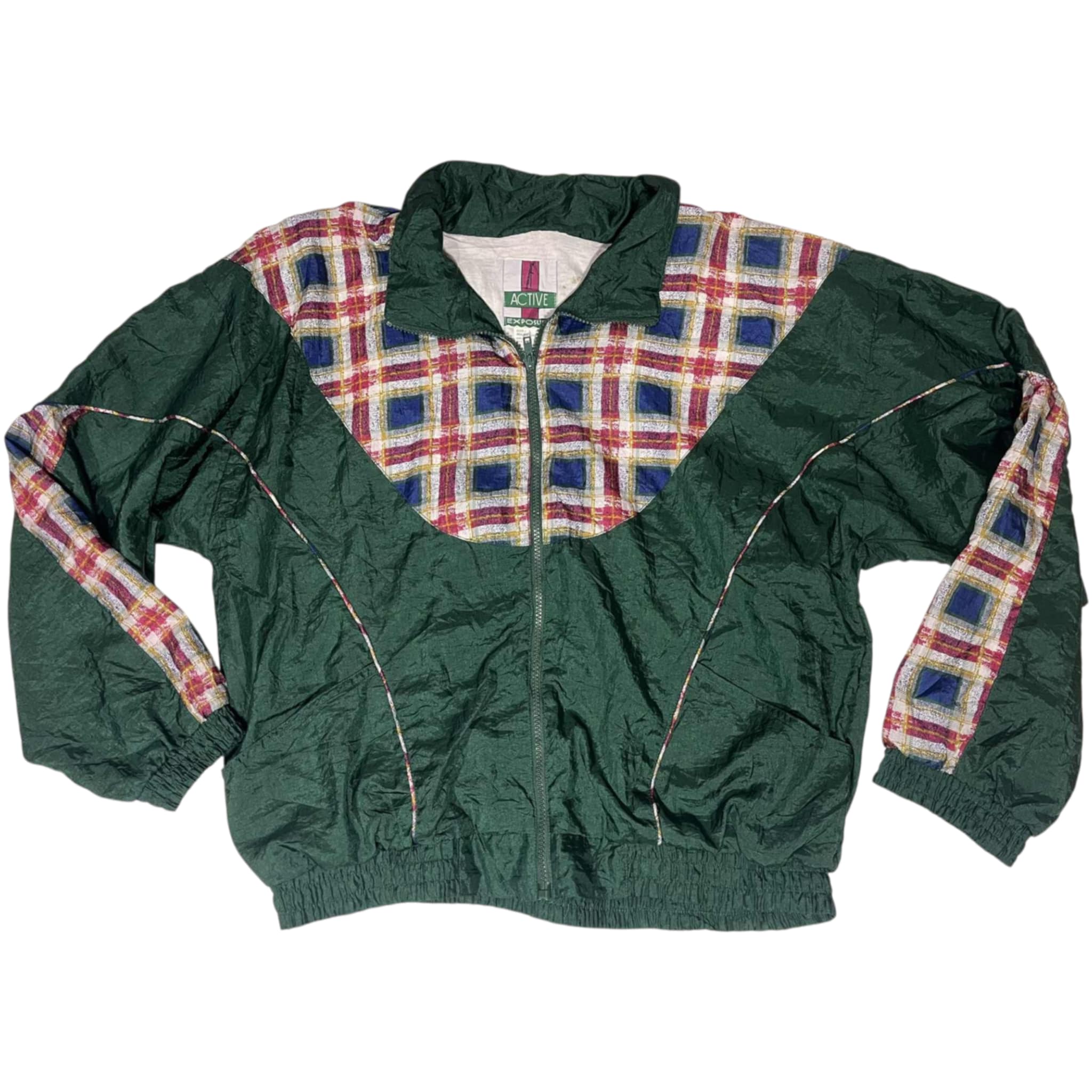 Retro Moss Windbreaker